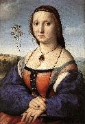 RAFFAELLO Sanzio Portrait of Maddalena Doni ft Norge oil painting reproduction